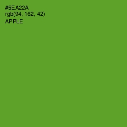 #5EA22A - Apple Color Image