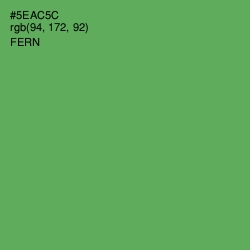 #5EAC5C - Fern Color Image