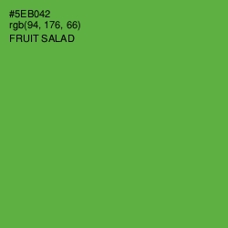 #5EB042 - Fruit Salad Color Image
