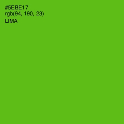 #5EBE17 - Lima Color Image