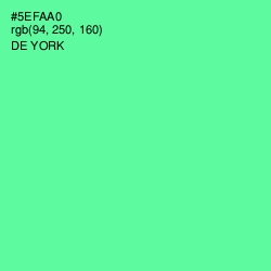 #5EFAA0 - De York Color Image