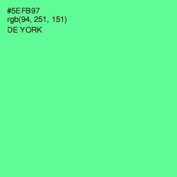 #5EFB97 - De York Color Image