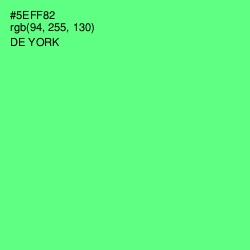 #5EFF82 - De York Color Image