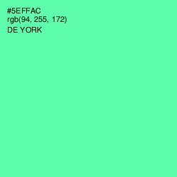 #5EFFAC - De York Color Image