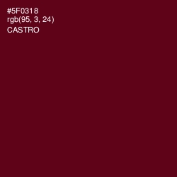 #5F0318 - Castro Color Image