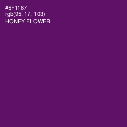 #5F1167 - Honey Flower Color Image