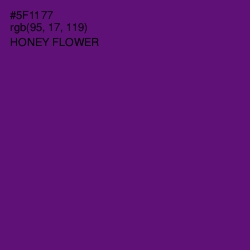 #5F1177 - Honey Flower Color Image