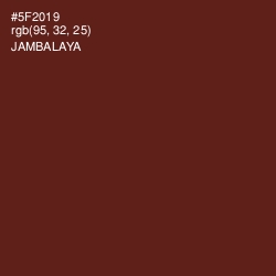 #5F2019 - Jambalaya Color Image