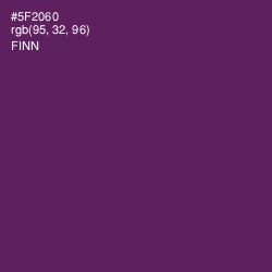 #5F2060 - Finn Color Image