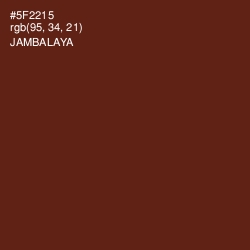 #5F2215 - Jambalaya Color Image