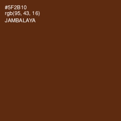 #5F2B10 - Jambalaya Color Image
