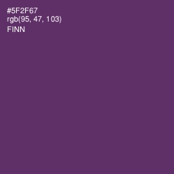 #5F2F67 - Finn Color Image