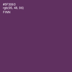 #5F3060 - Finn Color Image