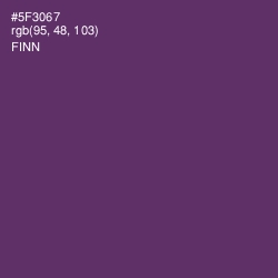 #5F3067 - Finn Color Image