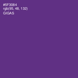 #5F3084 - Gigas Color Image