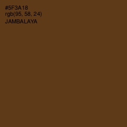 #5F3A18 - Jambalaya Color Image