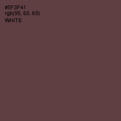 #5F3F41 - Matterhorn Color Image