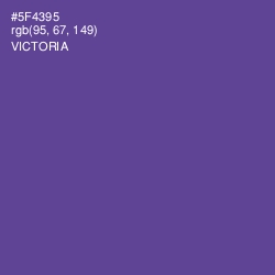 #5F4395 - Victoria Color Image