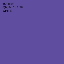 #5F4E9F - Victoria Color Image