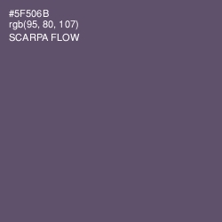 #5F506B - Scarpa Flow Color Image