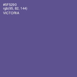 #5F5290 - Victoria Color Image