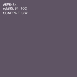 #5F5464 - Scarpa Flow Color Image