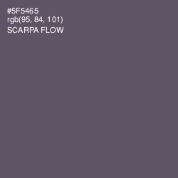 #5F5465 - Scarpa Flow Color Image