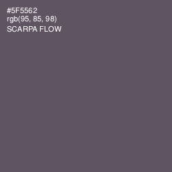 #5F5562 - Scarpa Flow Color Image