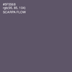 #5F5568 - Scarpa Flow Color Image