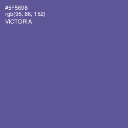#5F5698 - Victoria Color Image