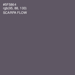 #5F5864 - Scarpa Flow Color Image