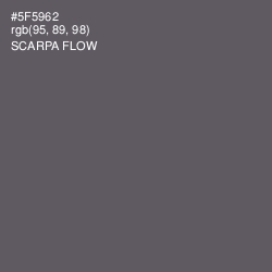 #5F5962 - Scarpa Flow Color Image
