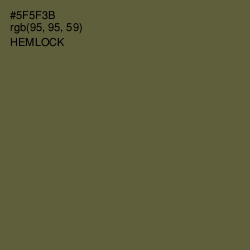 #5F5F3B - Hemlock Color Image