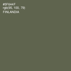 #5F644F - Finlandia Color Image