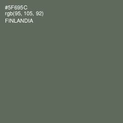 #5F695C - Finlandia Color Image