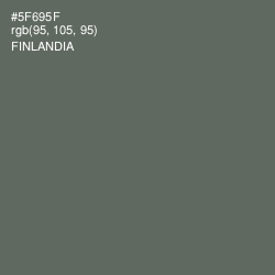 #5F695F - Finlandia Color Image