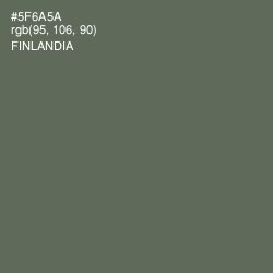 #5F6A5A - Finlandia Color Image
