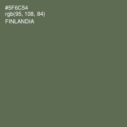 #5F6C54 - Finlandia Color Image