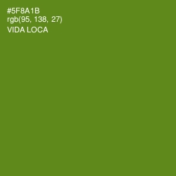 #5F8A1B - Vida Loca Color Image