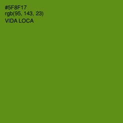#5F8F17 - Vida Loca Color Image