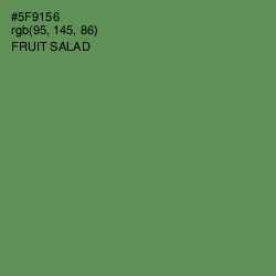 #5F9156 - Fruit Salad Color Image