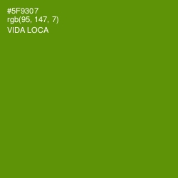 #5F9307 - Vida Loca Color Image