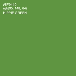 #5F9440 - Hippie Green Color Image