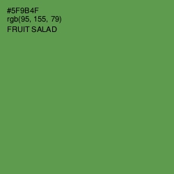 #5F9B4F - Fruit Salad Color Image