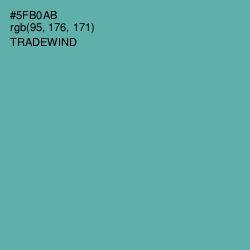 #5FB0AB - Tradewind Color Image