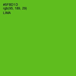 #5FBD1D - Lima Color Image