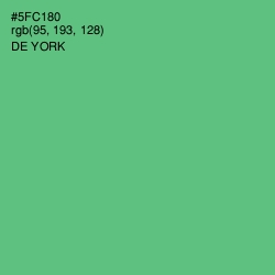 #5FC180 - De York Color Image