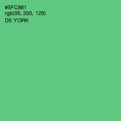 #5FC881 - De York Color Image