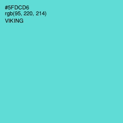 #5FDCD6 - Viking Color Image