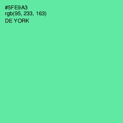 #5FE9A3 - De York Color Image